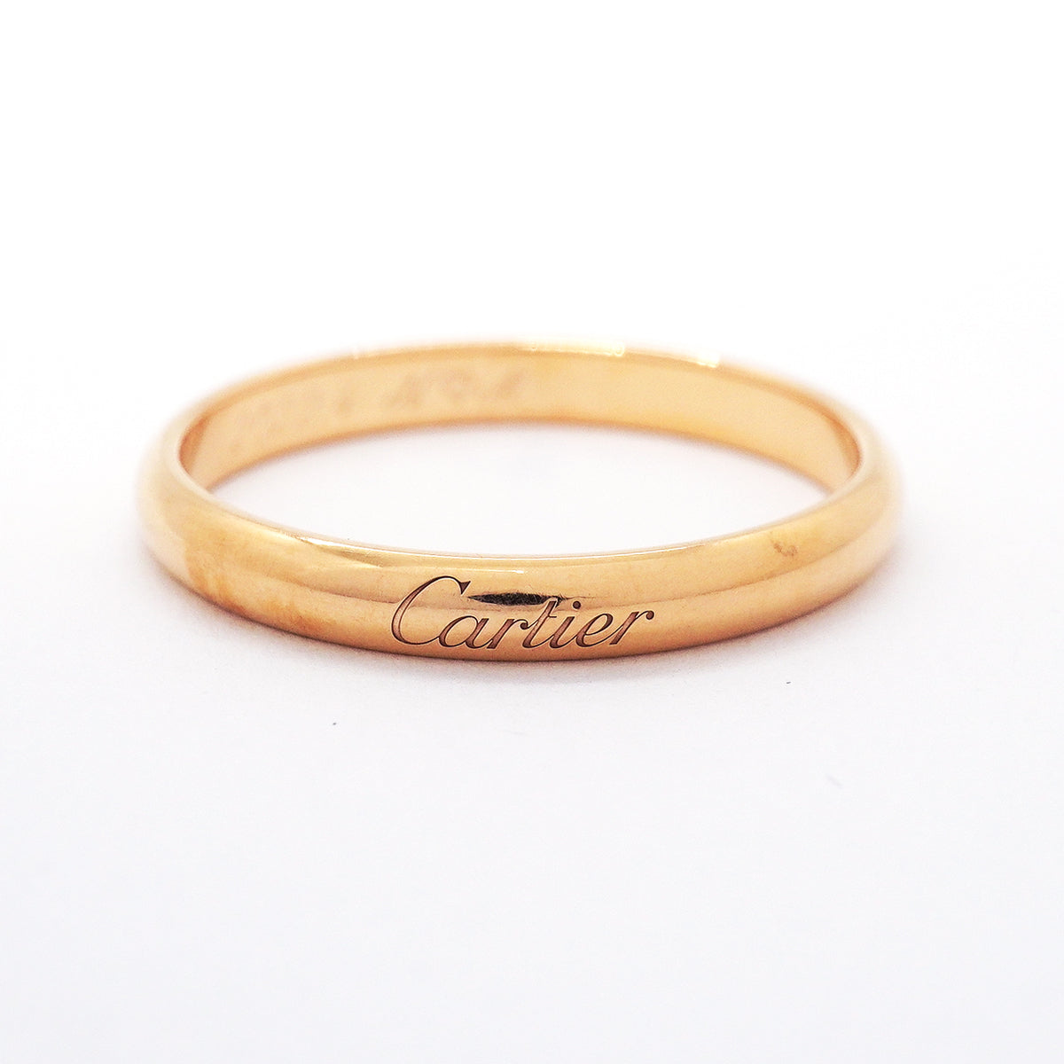 【6jgb0709】カルティエ リング Cドゥ K18PG ピンクゴールド ＃64【中古】メンズ