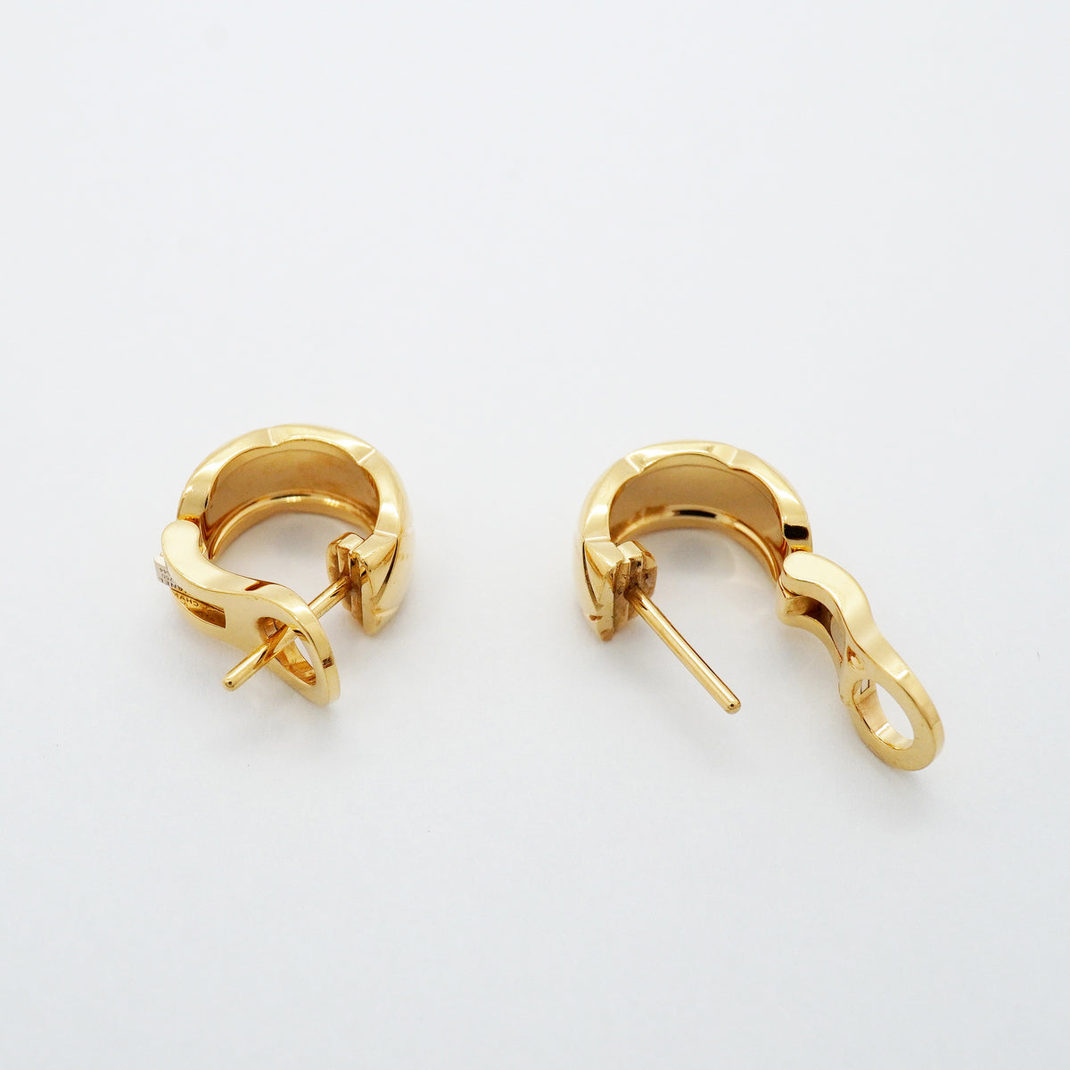 【6jgb0711】シャネル ピアス ココクラッシュ K18YG イエローゴールド【中古】レディース