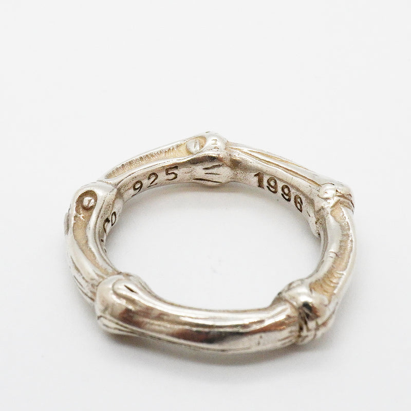 【6jgb0715-k】ティファニー リング バンブー シルバー925 10号【中古】レディース