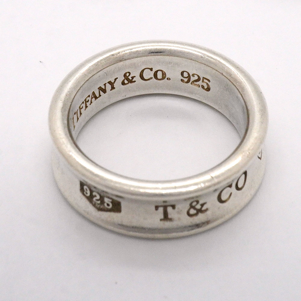【6jgb0716-k】ティファニー リング ナロー シルバー925 14号【中古】レディース
