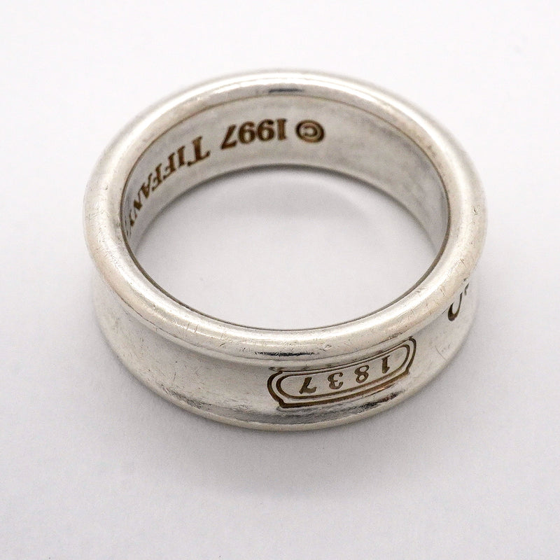【6jgb0716-k】ティファニー リング ナロー シルバー925 14号【中古】レディース