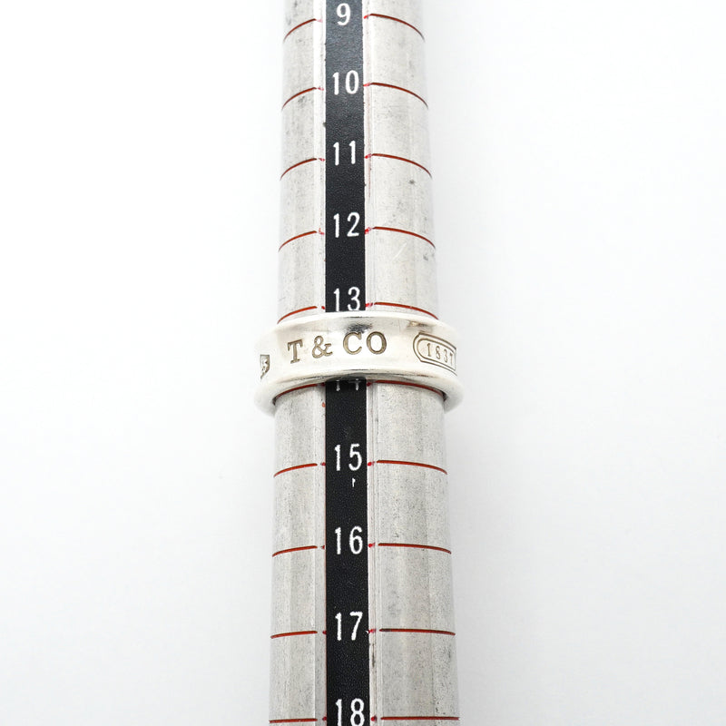 【6jgb0716-k】ティファニー リング ナロー シルバー925 14号【中古】レディース