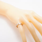 【6jgb0721】カルティエ リング ミニラブ K18WG ホワイトゴールド ＃53【中古】レディース