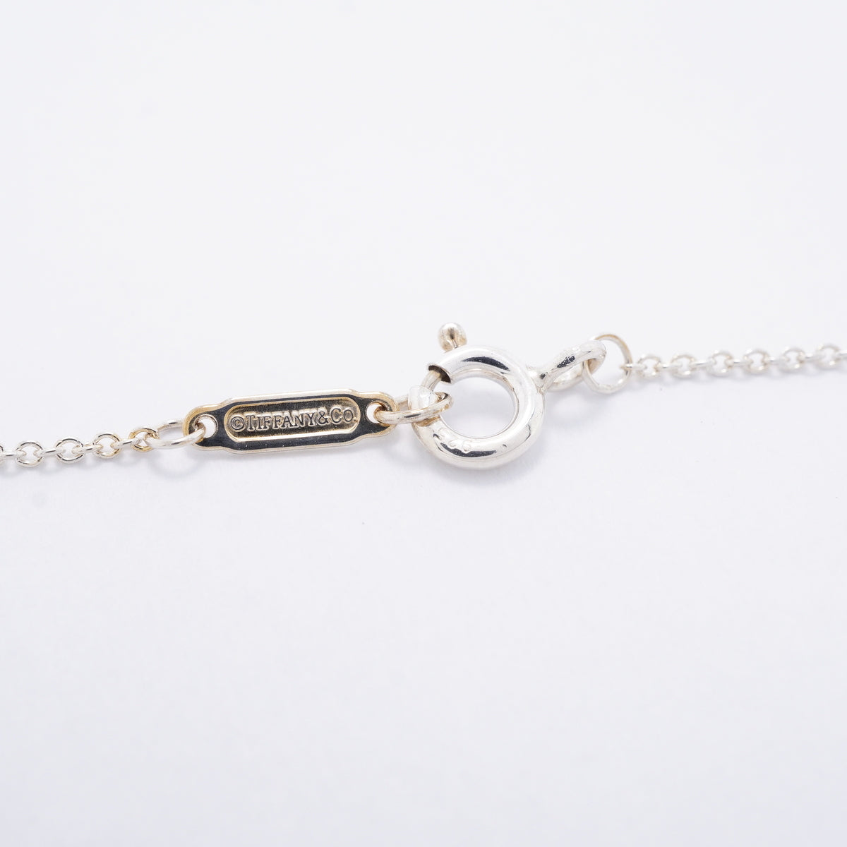 【6jgb0731-k】ティファニー ネックレス GO WOMEN ハートモチーフ シルバー925【中古】レディース