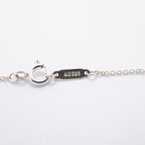 【6jgb0731-k】ティファニー ネックレス GO WOMEN ハートモチーフ シルバー925【中古】レディース