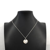 【6jgb0731-k】ティファニー ネックレス GO WOMEN ハートモチーフ シルバー925【中古】レディース