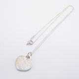 【6jgb0731-k】ティファニー ネックレス GO WOMEN ハートモチーフ シルバー925【中古】レディース