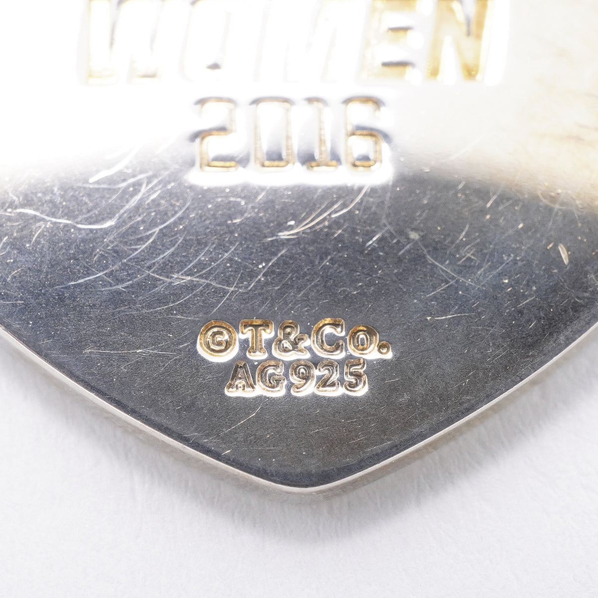 【6jgb0731-k】ティファニー ネックレス GO WOMEN ハートモチーフ シルバー925【中古】レディース