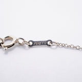【6jgb0732-k】ティファニー ネックレス オープンハート シルバー925【中古】レディース