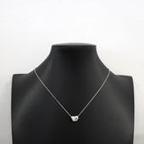 【6jgb0740-k】ティファニー ネックレス ビーン シルバー925【中古】レディース