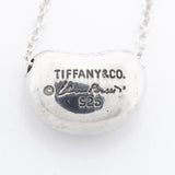 【6jgb0740-k】ティファニー ネックレス ビーン シルバー925【中古】レディース