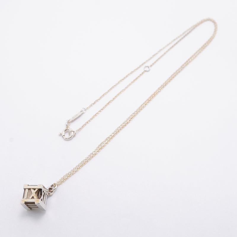 【6jgb0741-k】ティファニー ネックレス アトラス キューブ シルバー925【中古】メンズ レディース ユニセックス