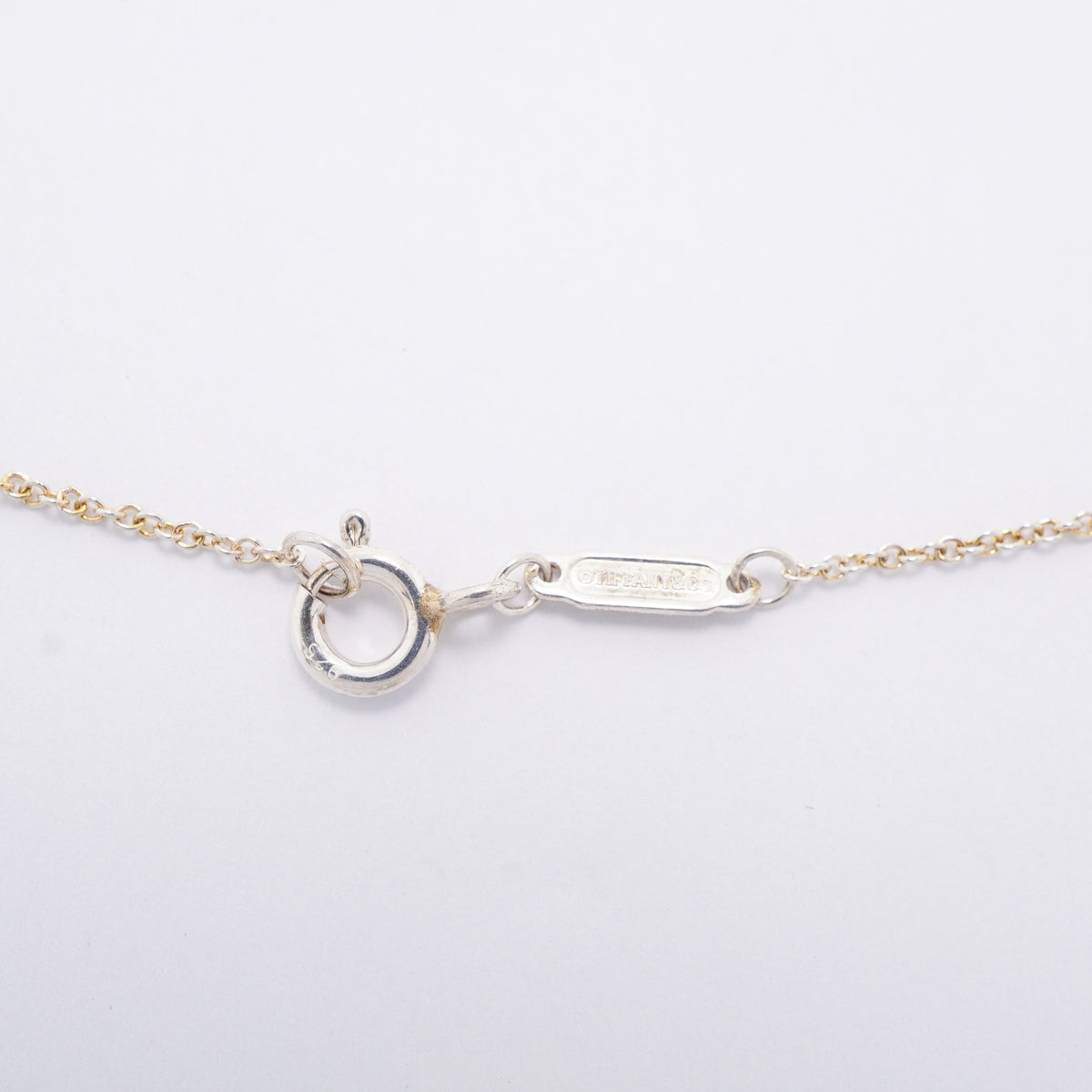 【6jgb0741-k】ティファニー ネックレス アトラス キューブ シルバー925【中古】メンズ レディース ユニセックス