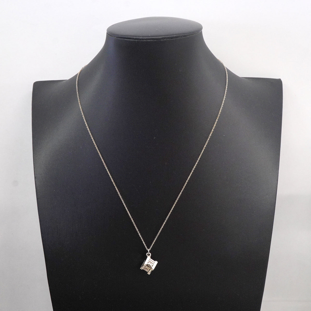 【6jgb0741-k】ティファニー ネックレス アトラス キューブ シルバー925【中古】メンズ レディース ユニセックス