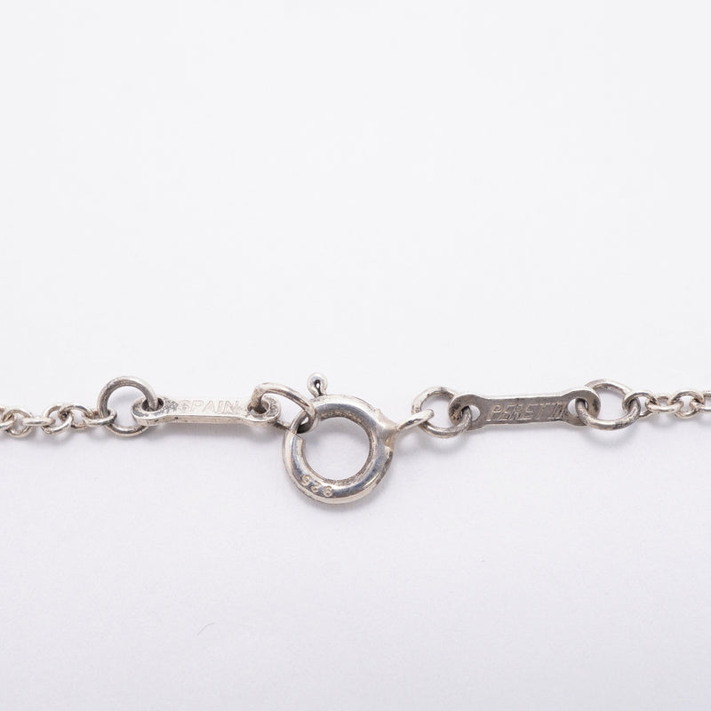 【6jgb0743-k】ティファニー ネックレス オープンハート 3P シルバー925【中古】レディース
