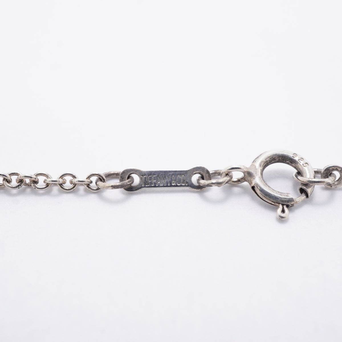 【6jgb0743-k】ティファニー ネックレス オープンハート 3P シルバー925【中古】レディース