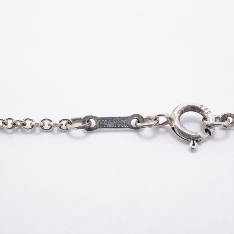 【6jgb0743-k】ティファニー ネックレス オープンハート 3P シルバー925【中古】レディース