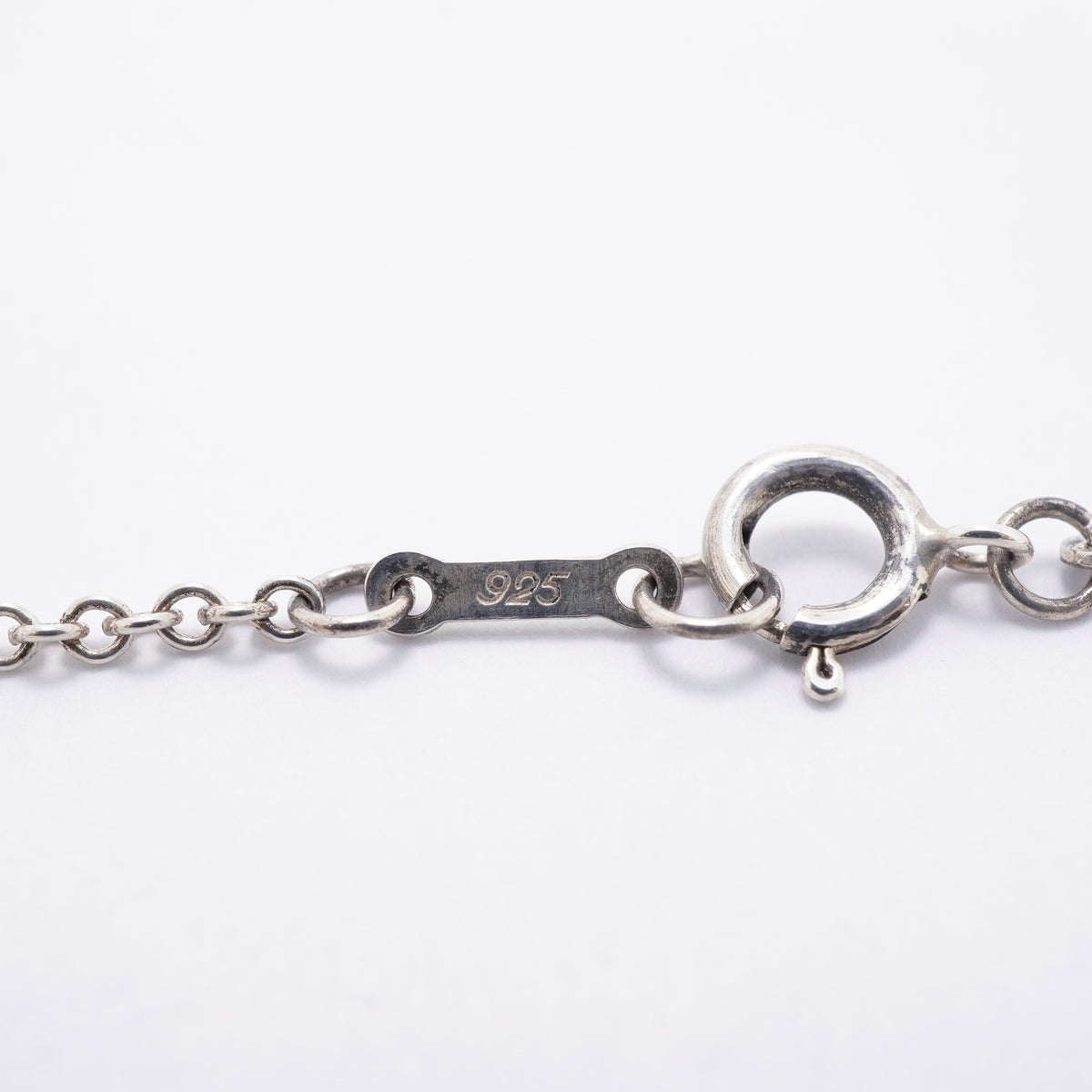 【6jgb0743-k】ティファニー ネックレス オープンハート 3P シルバー925【中古】レディース