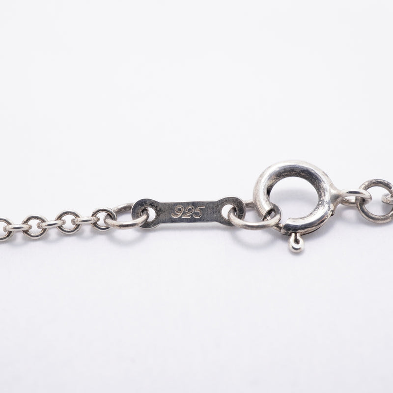 【6jgb0743-k】ティファニー ネックレス オープンハート 3P シルバー925【中古】レディース