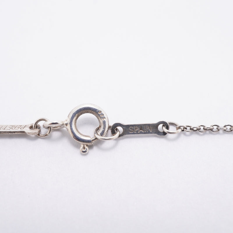 【6jgb0744-k】ティファニー ネックレス イニシャルe シルバー925【中古】レディース