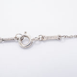 【6jgb0744-k】ティファニー ネックレス イニシャルe シルバー925【中古】レディース