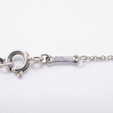 【6jgb0744-k】ティファニー ネックレス イニシャルe シルバー925【中古】レディース