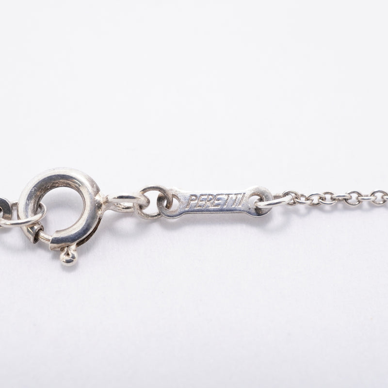 【6jgb0744-k】ティファニー ネックレス イニシャルe シルバー925【中古】レディース