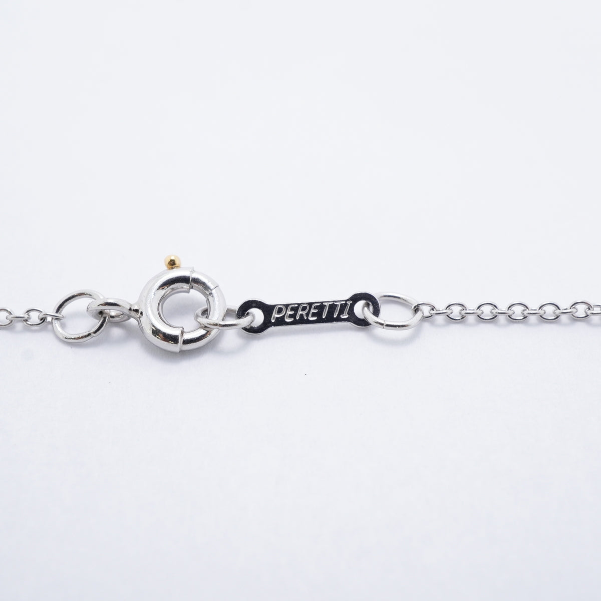 【6jgb0749】ティファニー ネックレス スモールクロス Pt950 プラチナ【中古】レディース