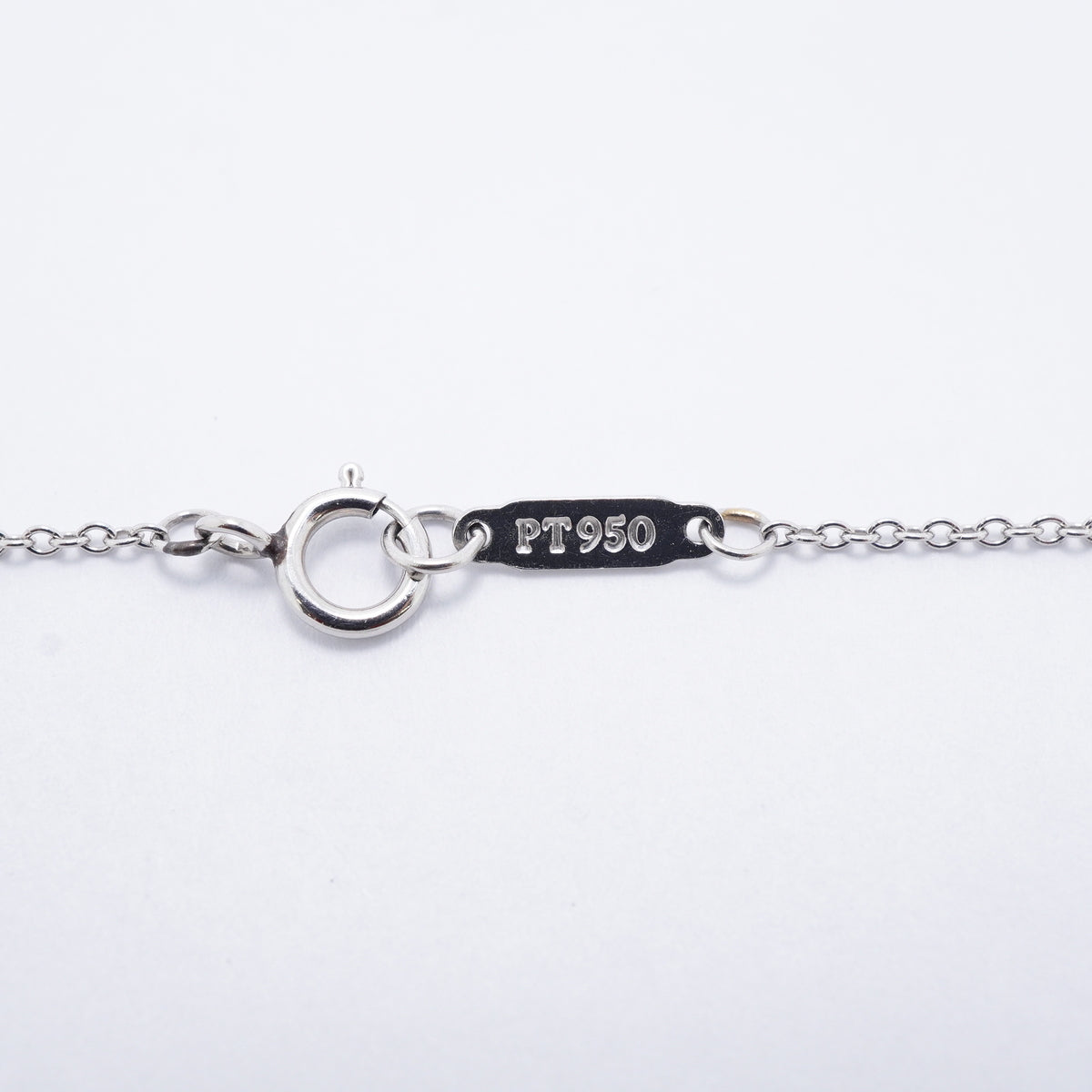 【6jgb0750】ティファニー ネックレス センチメンタルハート Pt950 プラチナ ダイヤモンド【中古】レディース