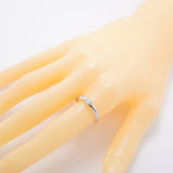 【6jgb0757】ティファニー リング ハーモニー 1PD Pt950 プラチナ ダイヤモンド 0.19ct 17.5号【中古】レディース