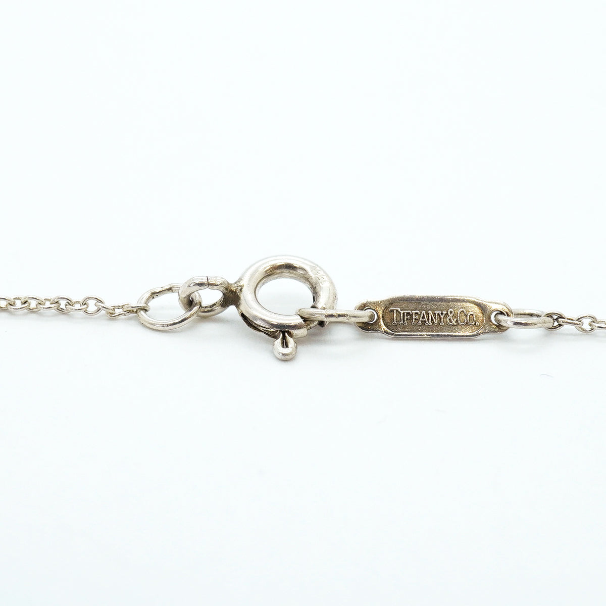 【6jgb0760】ティファニー ネックレス ハートリボン K18YG イエローゴールド シルバー925【中古】レディース