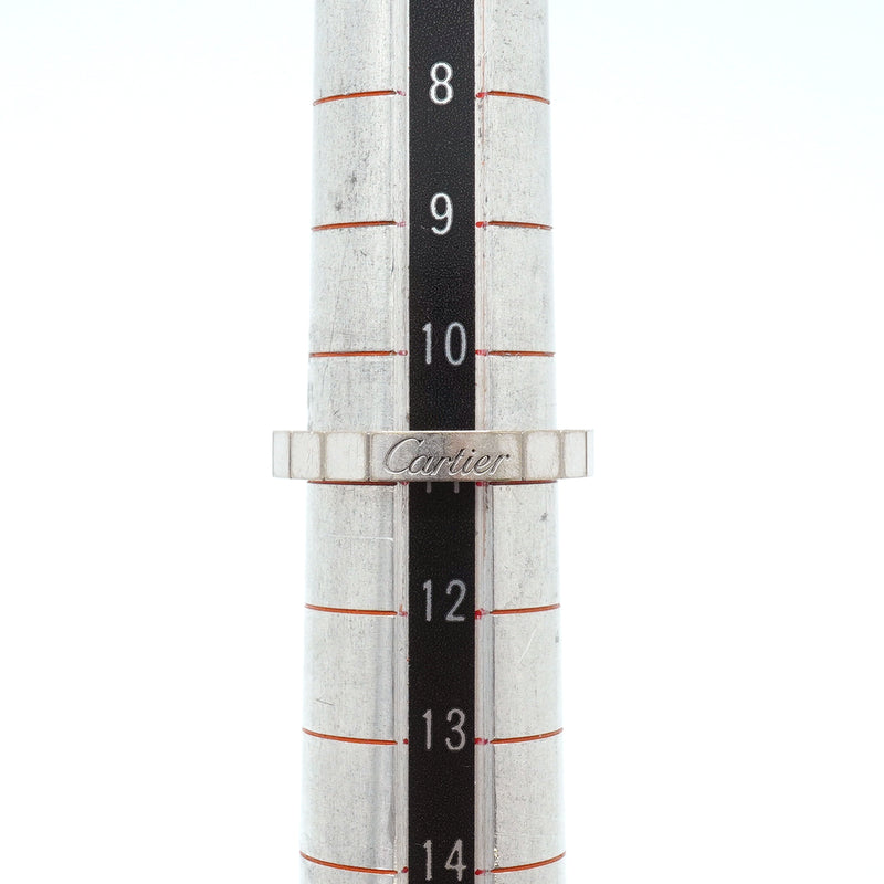 【6jgb0765】カルティエ リング ラニエール K18WG ホワイトゴールド ＃51【中古】レディース
