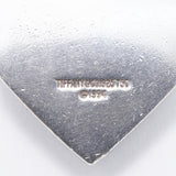 【6jgb0770-k】ティファニー ネックレス ハートロック/キー K18YG イエローゴールド シルバー925【中古】レディース