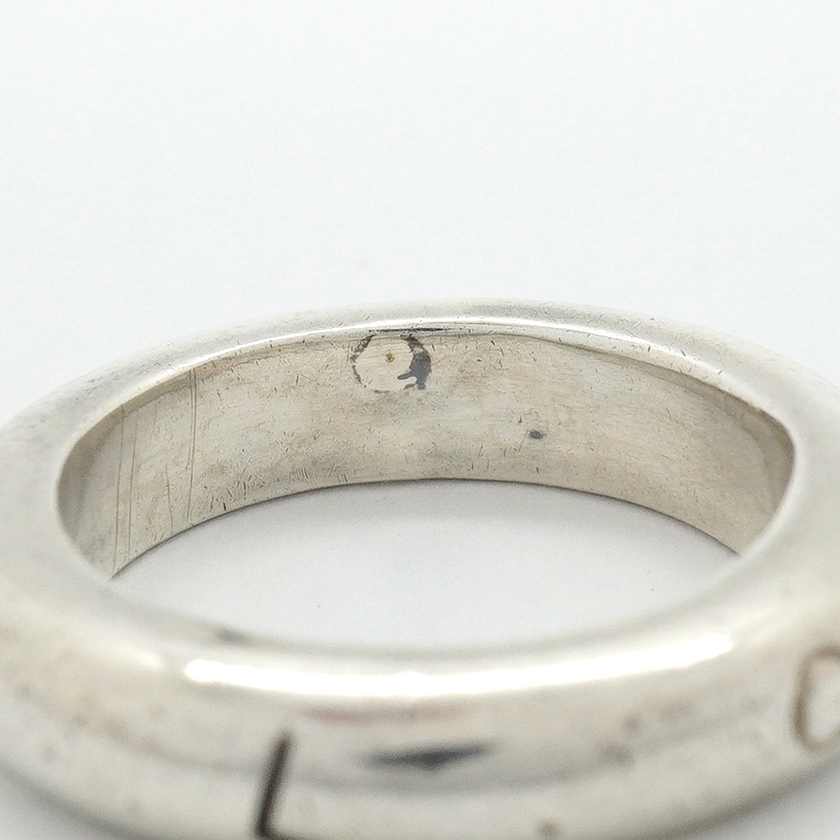 【6jgb0779】シャネル リング シャネルロゴ シルバー925 12号【中古】レディース
