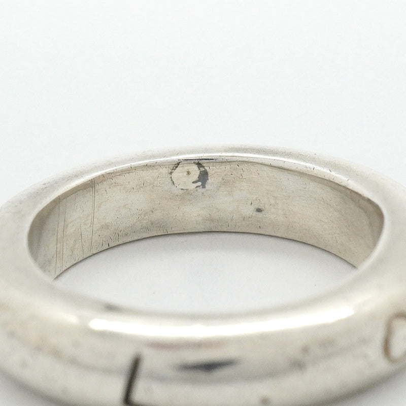 【6jgb0779】シャネル リング シャネルロゴ シルバー925 12号【中古】レディース