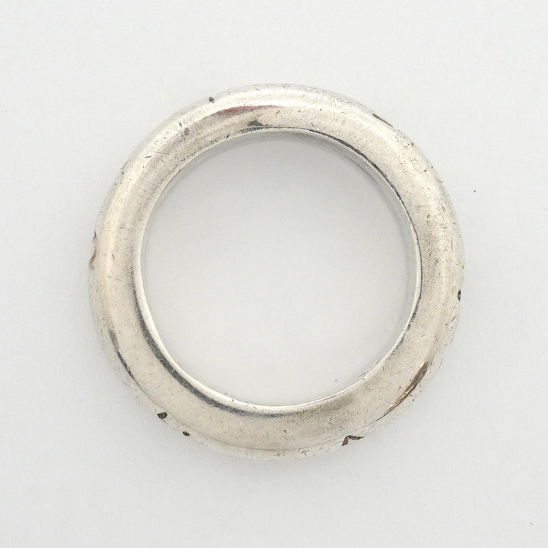 【6jgb0779】シャネル リング シャネルロゴ シルバー925 12号【中古】レディース