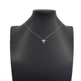【6jgb0781】ティファニー ネックレス バードクロス シルバー925【中古】レディース