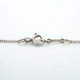【6jgb0786】ティファニー ネックレス ダブルループ シルバー925【中古】レディース