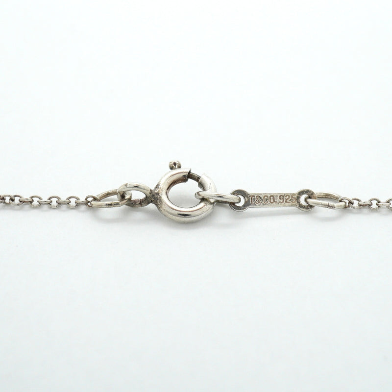 【6jgb0786】ティファニー ネックレス ダブルループ シルバー925【中古】レディース