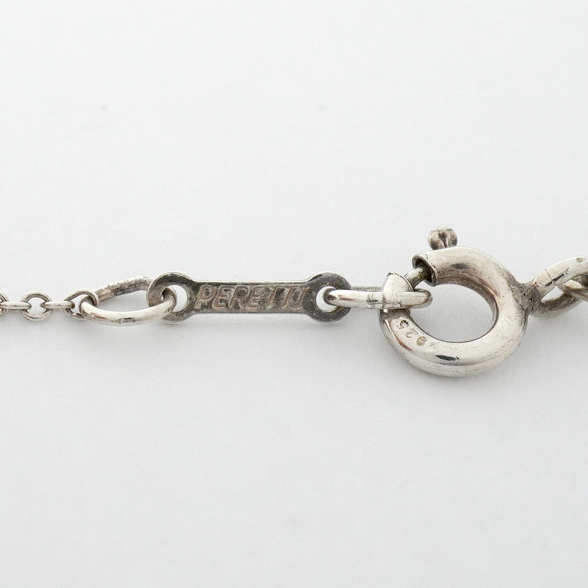 【6jgb0786】ティファニー ネックレス ダブルループ シルバー925【中古】レディース