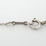 【6jgb0786】ティファニー ネックレス ダブルループ シルバー925【中古】レディース