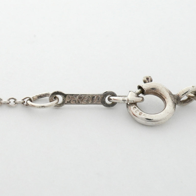 【6jgb0786】ティファニー ネックレス ダブルループ シルバー925【中古】レディース