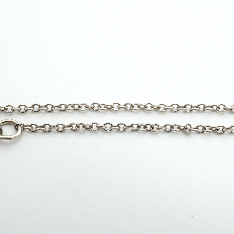 【6jgb0786】ティファニー ネックレス ダブルループ シルバー925【中古】レディース