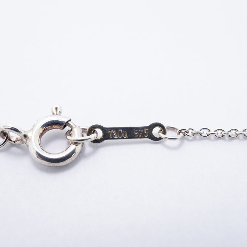 【6jgb0793-k】ティファニー ネックレス ラビングハート シルバー925【中古】レディース