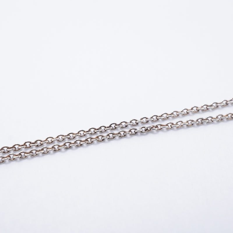 【6jgb0793-k】ティファニー ネックレス ラビングハート シルバー925【中古】レディース