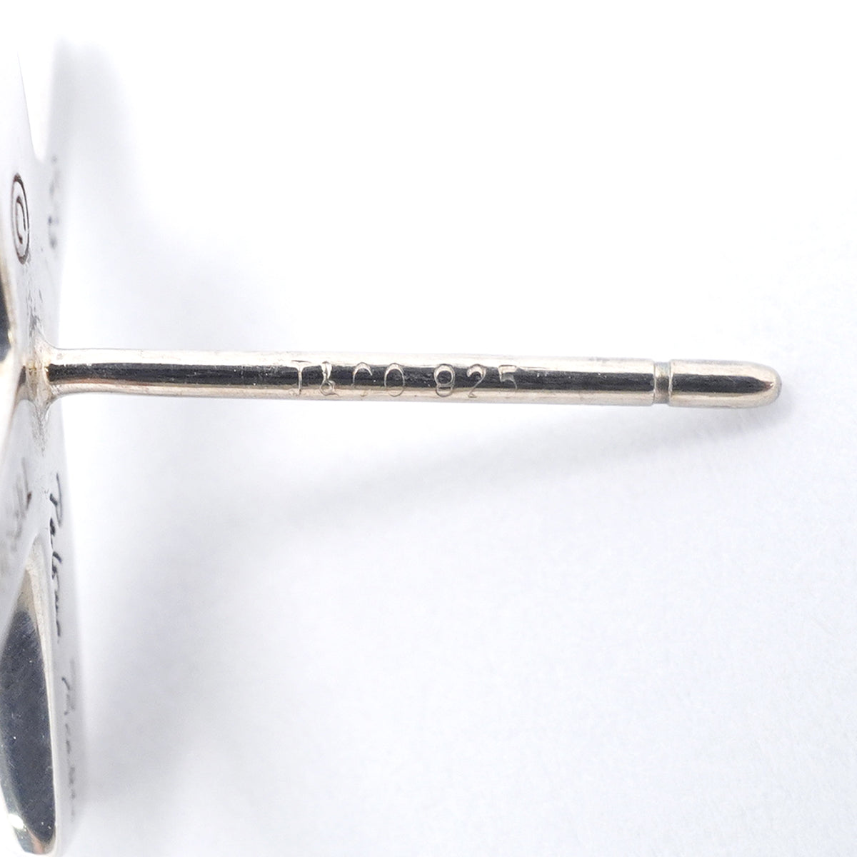 【6jgb0796-k】ティファニー ピアス キス シルバー925【中古】レディース