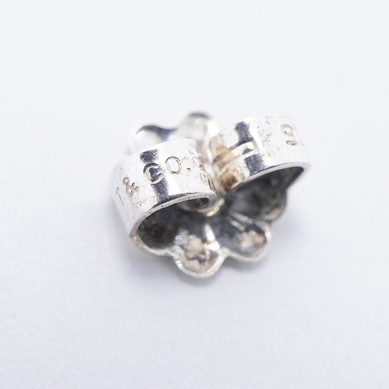 【6jgb0796-k】ティファニー ピアス キス シルバー925【中古】レディース