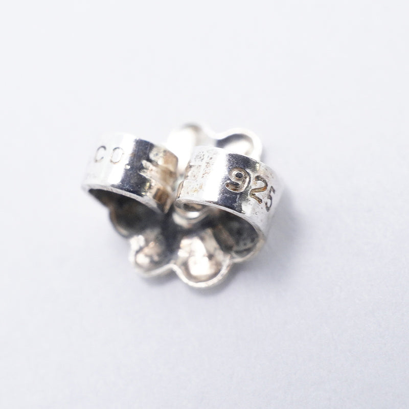 【6jgb0796-k】ティファニー ピアス キス シルバー925【中古】レディース