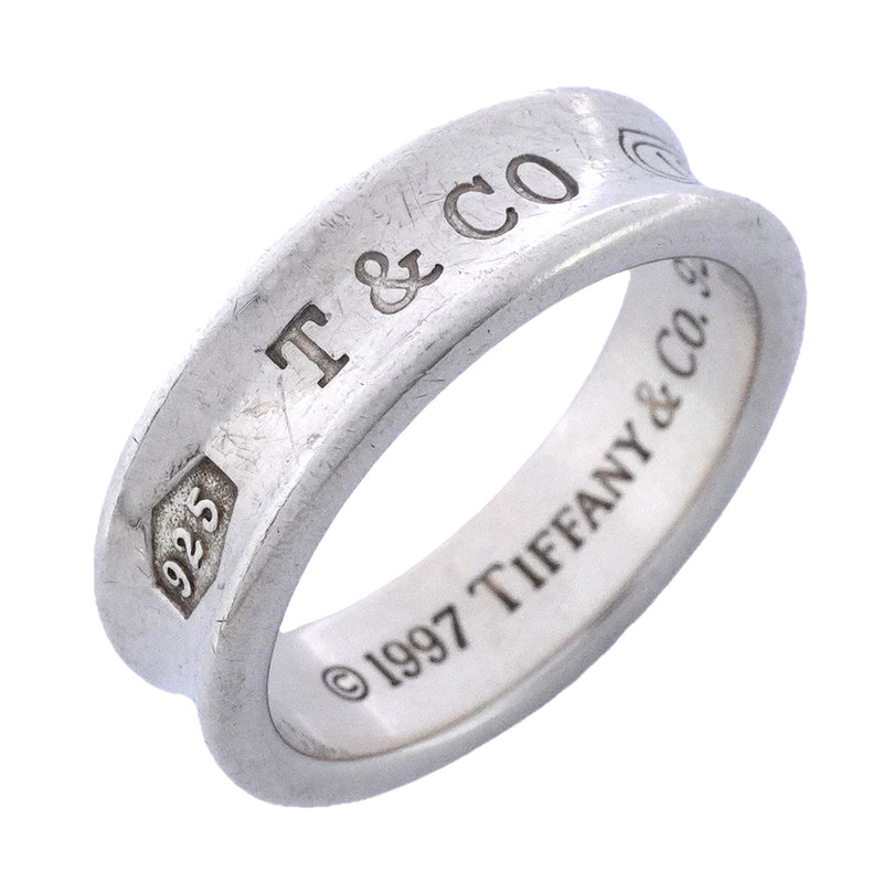 【6jgb0820-k】ティファニー リング ナロー シルバー925 21号【中古】メンズ