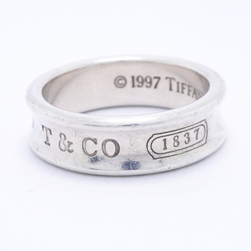 【6jgb0820-k】ティファニー リング ナロー シルバー925 21号【中古】メンズ